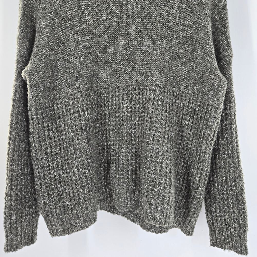 American Eagle Women Oversized Fisherman 
Roll Neck Multi Knit Sweater XL - Picture 3 of 11
